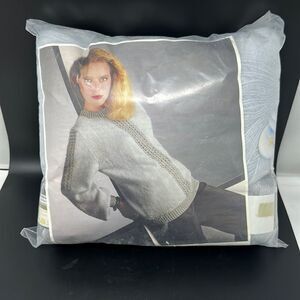 Vintage new Argyll fluffy one sweater